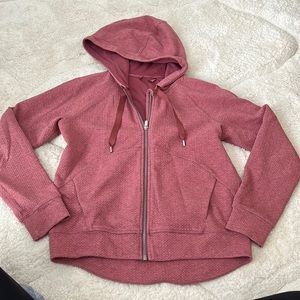 Lululemon womens zip up sweatshirt hoodie, size 8